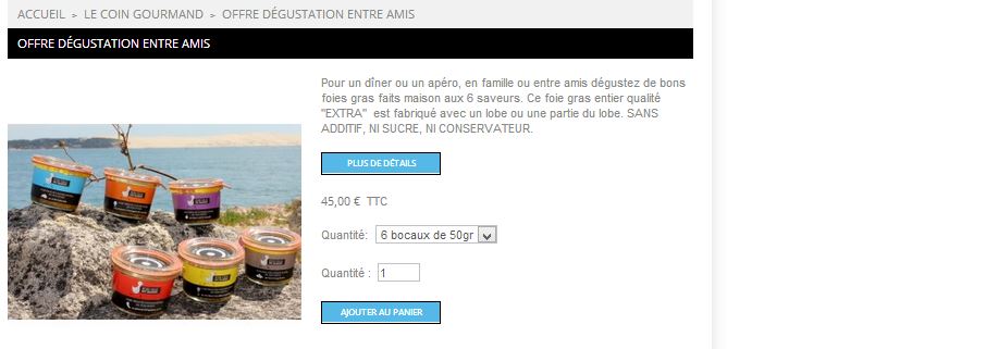 foie gras du bassin pdt